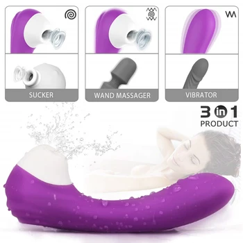 Klitorio Čiulpti Vibratorius - Clit Sucker su 7 Dažniai| Vandeniui Spenelių Stimuliatorius| Oralinio Sekso Simuliatorius Sekso Žaislas Moterims